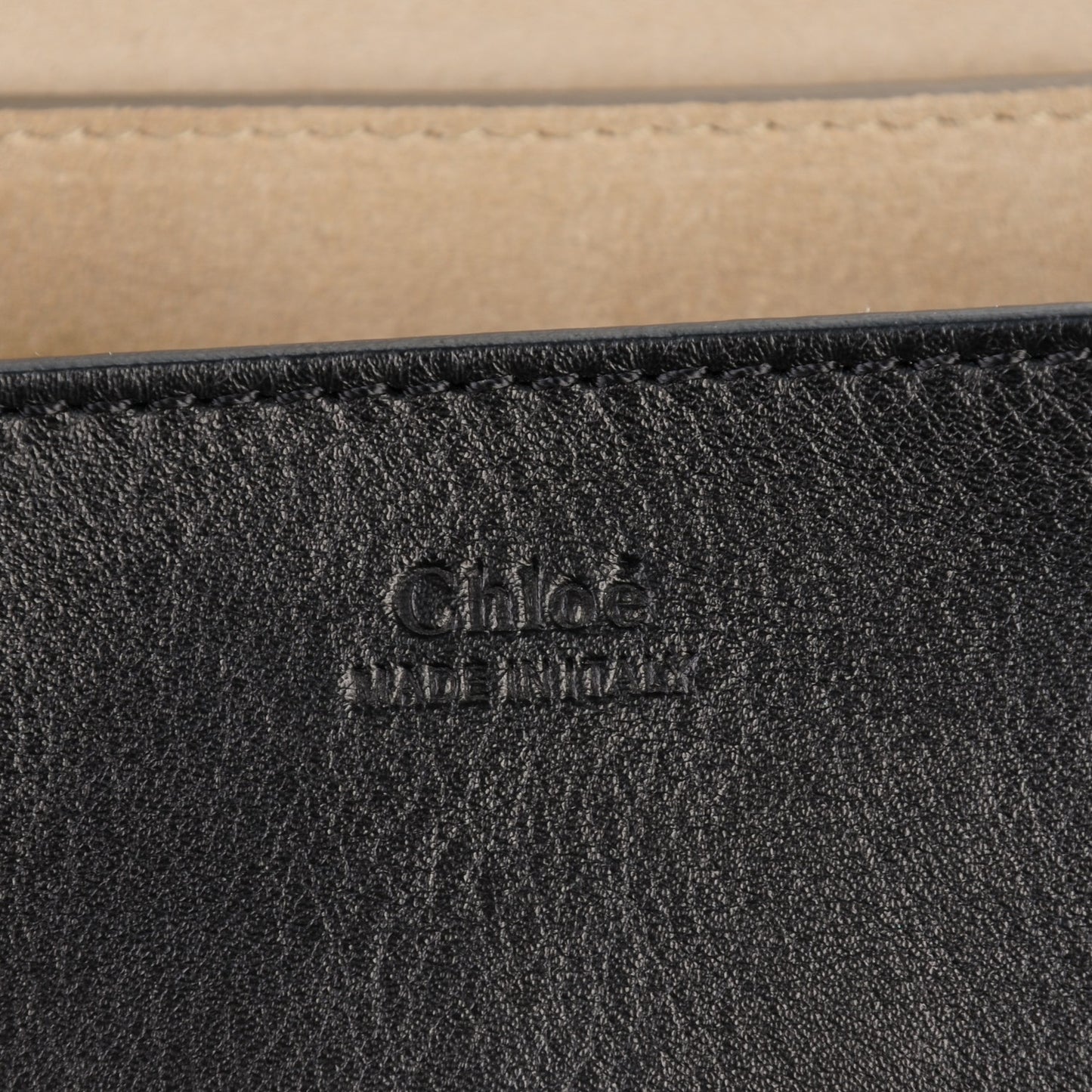 Calfskin Suede Studded Drew Shoulder Bag Black