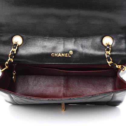 Chanel Lambskin Quilted Medium Single Flap Black 5 of 15