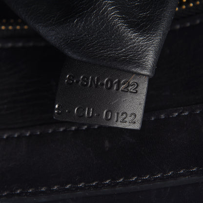 Celine Satin Calfskin Suede Mini Tri-Color Luggage Almond 8 of 13