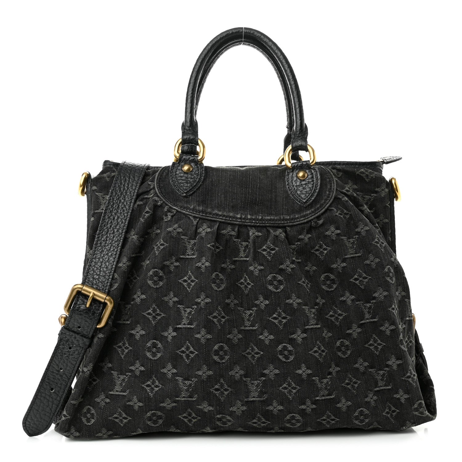 Louis Vuitton Denim Neo Cabby GM Black 1 of 10