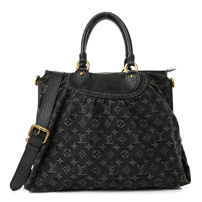 Louis Vuitton Denim Neo Cabby GM Black 1 of 10