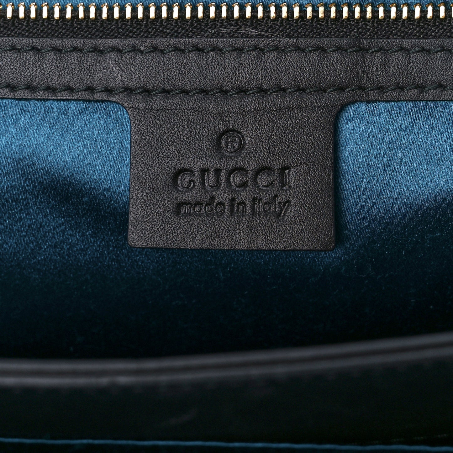Suede Patent GG Web Medium Ophidia Chain Shoulder Bag Black