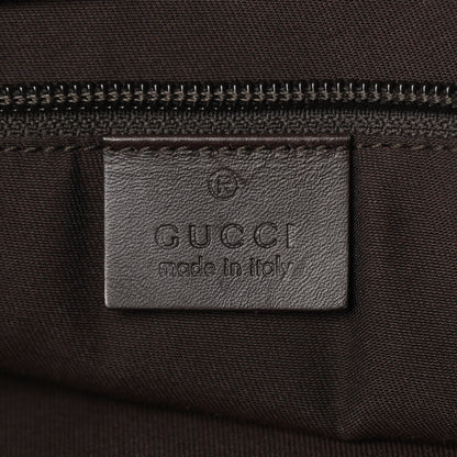 Gucci Monogram Calfskin Perforated Medium Flat Messenger Bag Dark Brown 6 of 16