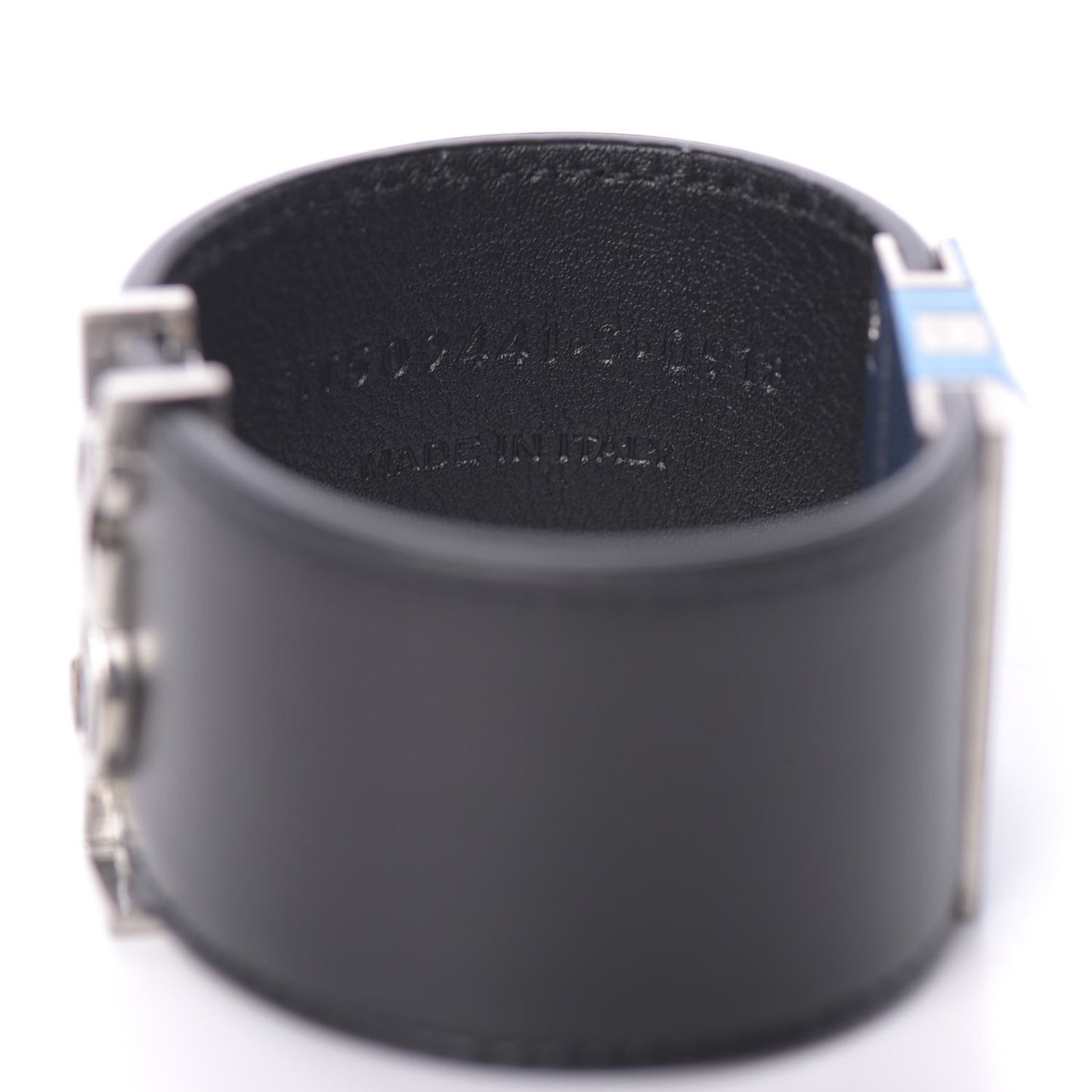 Calfskin Monogram Bracelet Black