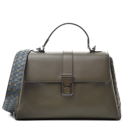 Bottega Veneta Nappa Medium Piazza Bag Mustard 1 of 13