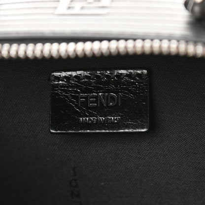 Fendi Vitello Astro Rubber Effect Mini Trolley Bag Black 5 of 9