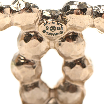 Chanel Pearl CC Earrings Gold 4 of 4