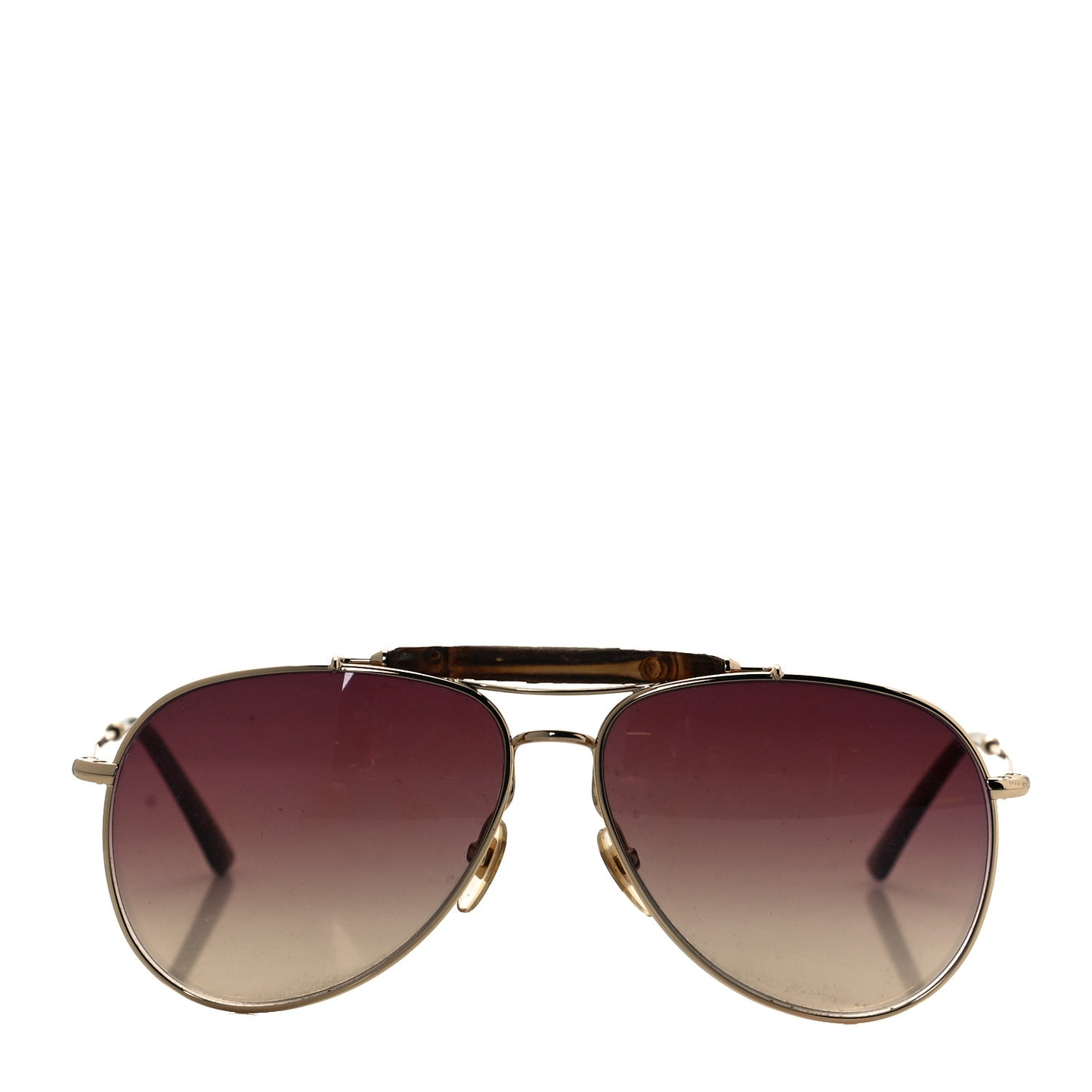 Bamboo Aviator GG 2235/S Sunglasses Brown Gold