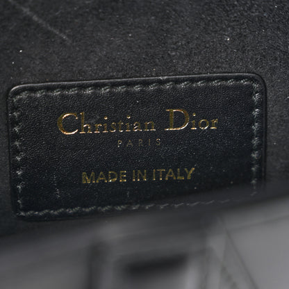 Christian Dior Calfskin Mini Saddle Bag Black 6 of 13