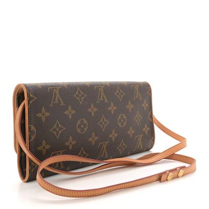 Louis Vuitton Monogram Pochette Twin GM 3 of 11
