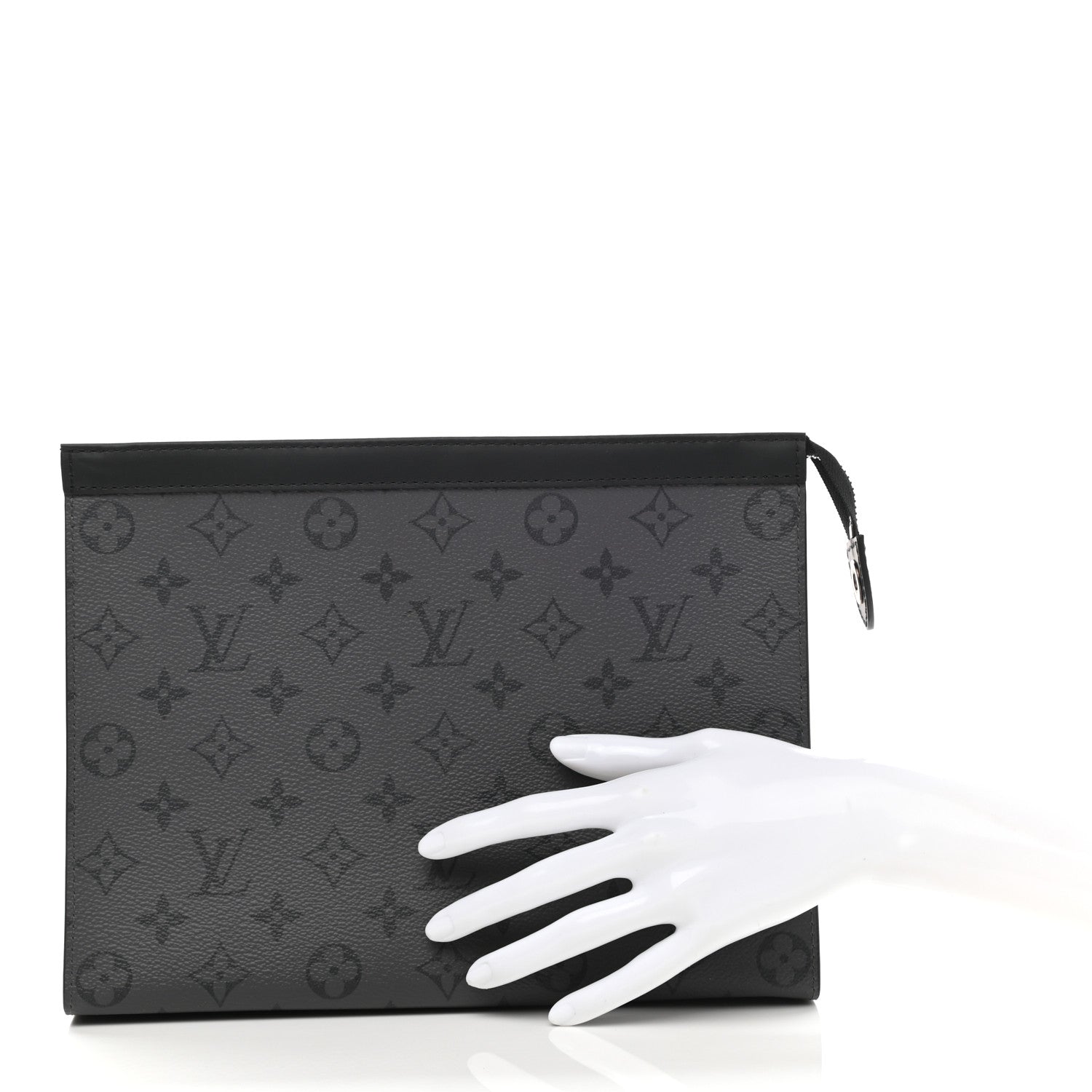 Louis Vuitton Monogram Eclipse Reverse Pochette Voyage MM 2 of 7
