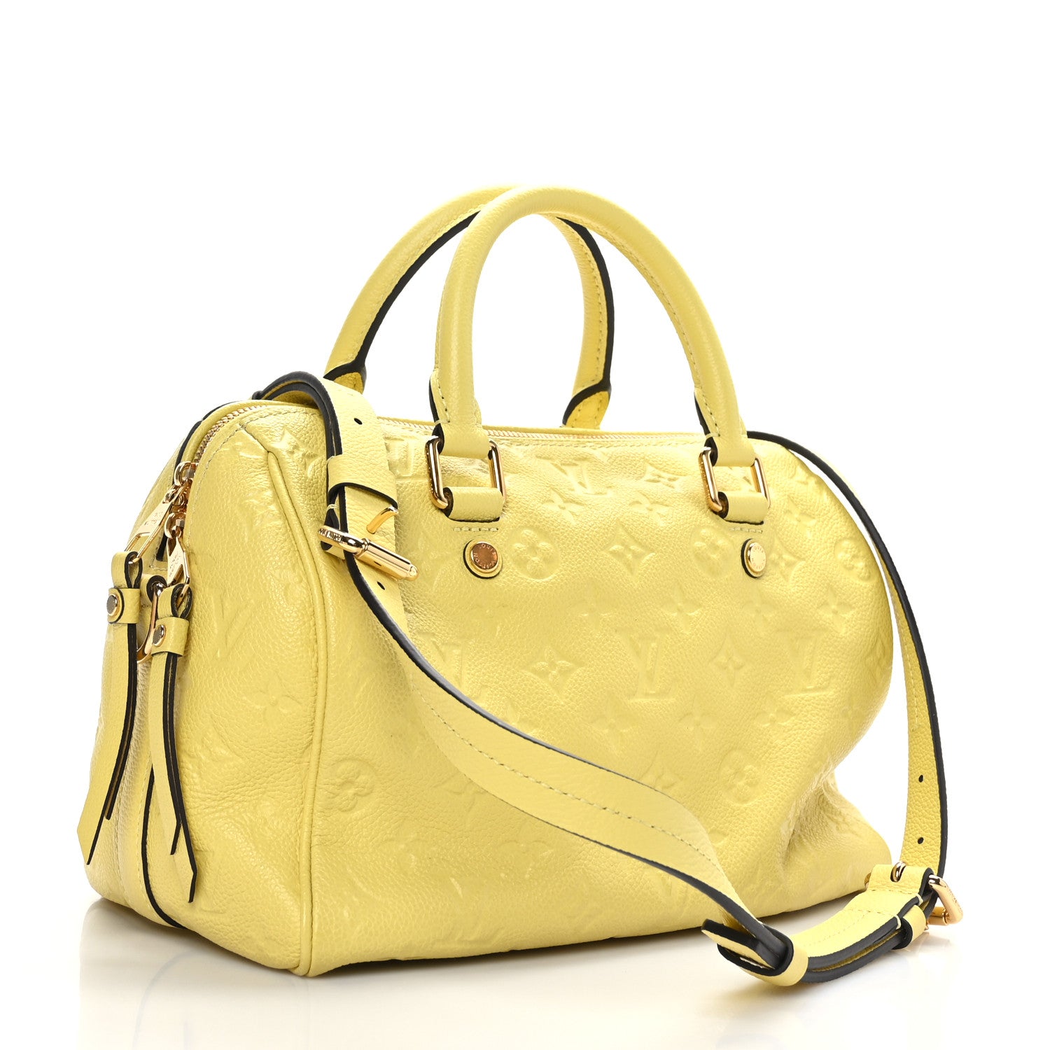 Louis Vuitton Empreinte Speedy Bandouliere 25 Citrine 3 of 10