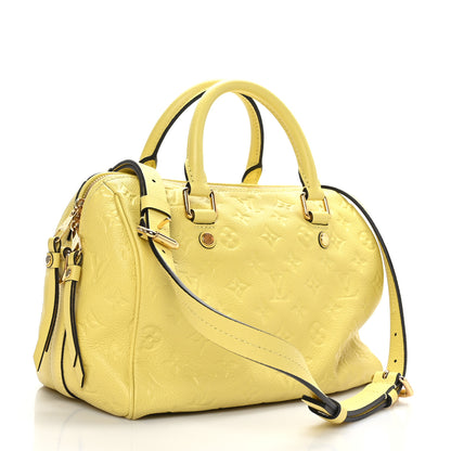 Louis Vuitton Empreinte Speedy Bandouliere 25 Citrine 3 of 10