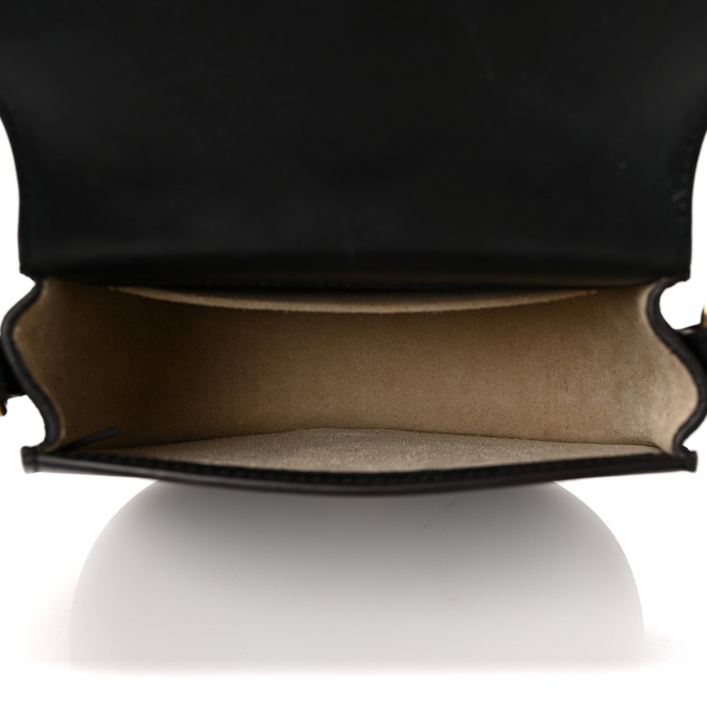 Calfskin Small Nile Bracelet Bag Black