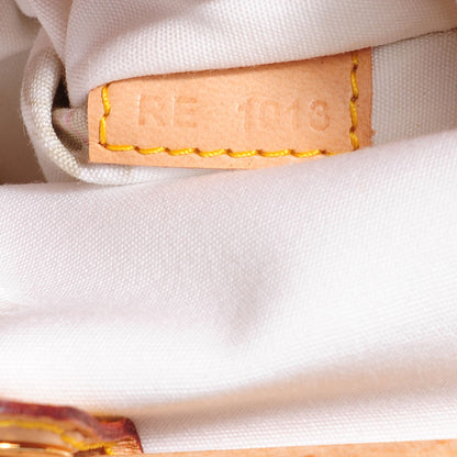 Louis Vuitton Silk Satin Monogram Multicolor Abelia White 8 of 8