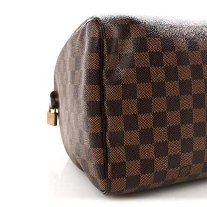Louis Vuitton Damier Ebene Speedy 35 9 of 10