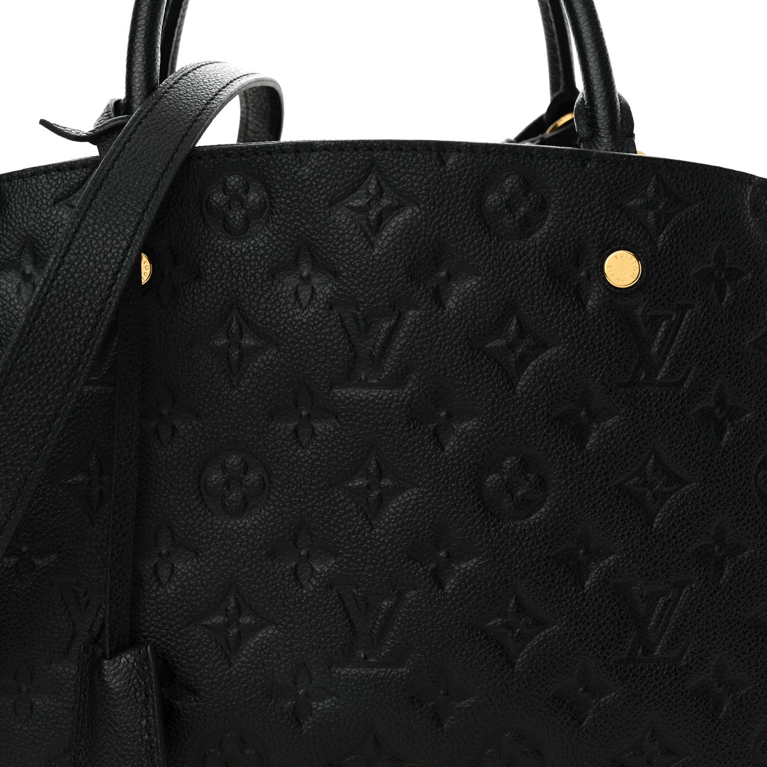Louis Vuitton Empreinte Montaigne MM Black 7 of 11