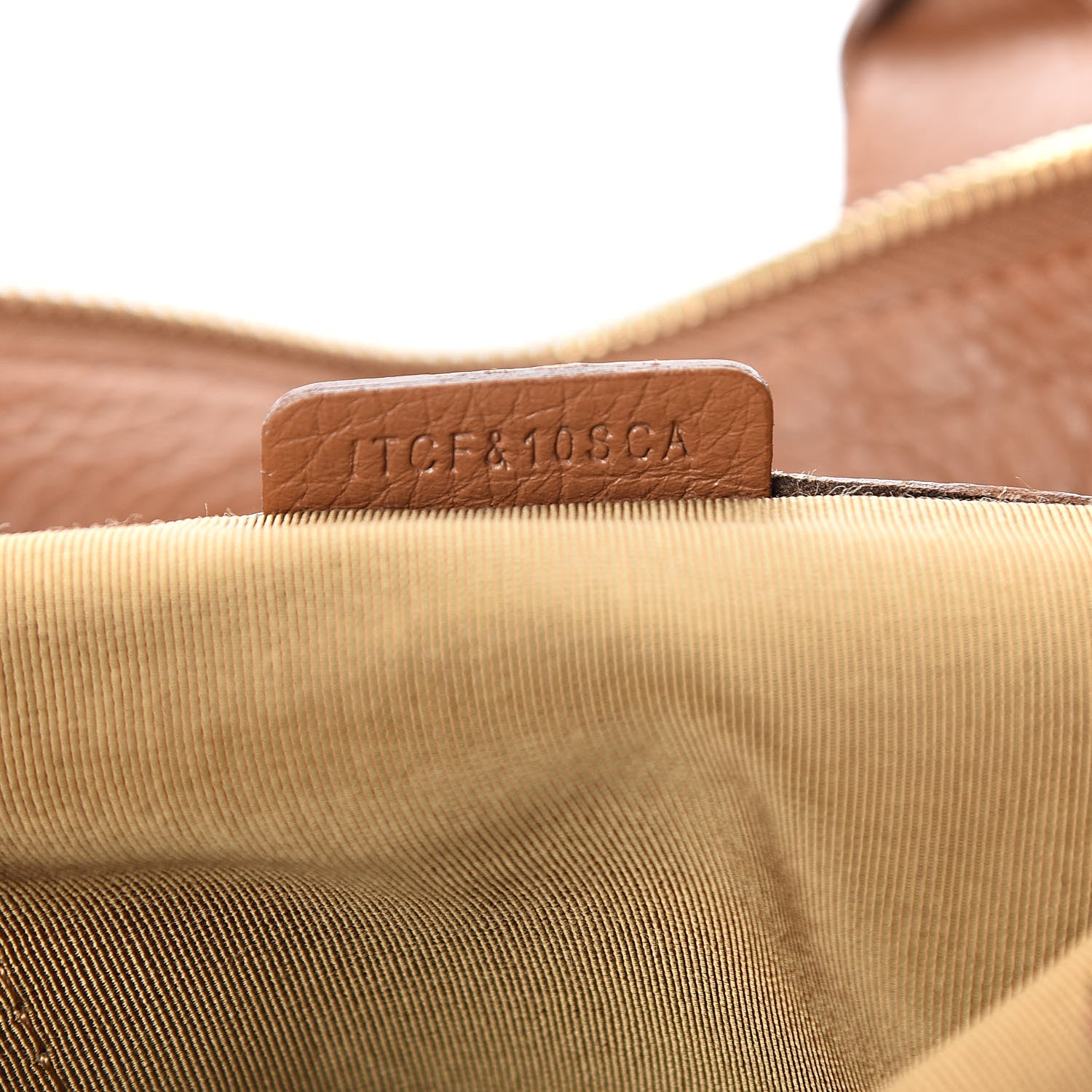 Burberry Prorsum Pebbled Calfskin Medium Studley Tote Peach Mid Camel 8 of 11