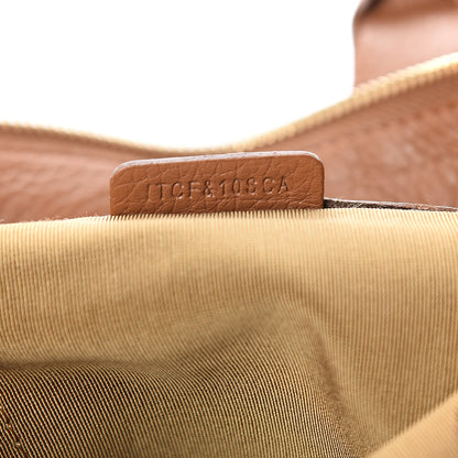 Burberry Prorsum Pebbled Calfskin Medium Studley Tote Peach Mid Camel 8 of 11