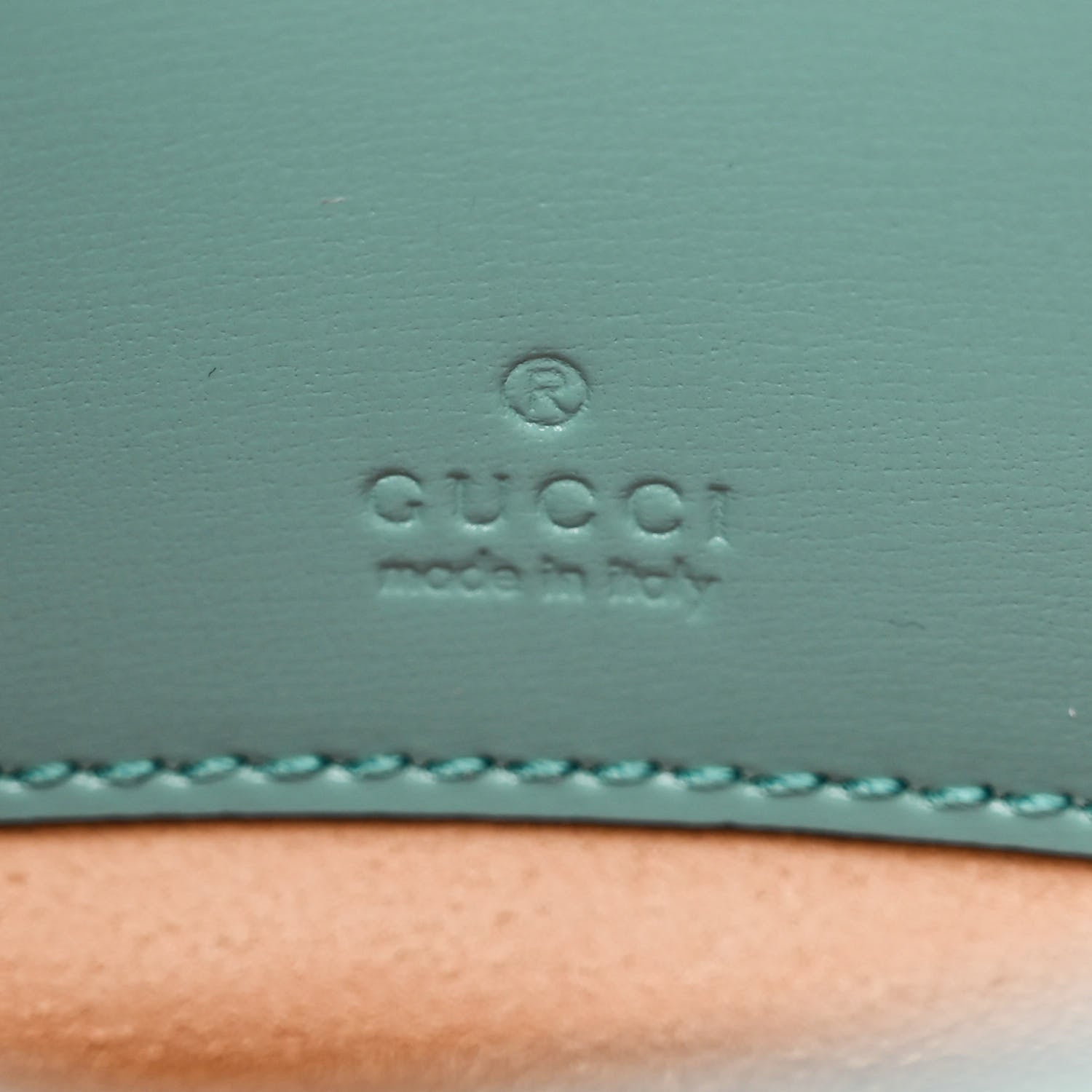 Gucci Boarded Dyana Lux Calfskin Mini Jackie 1961 Hobo Dusty Azure 6 of 14