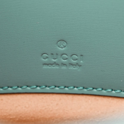 Gucci Boarded Dyana Lux Calfskin Mini Jackie 1961 Hobo Dusty Azure 6 of 14