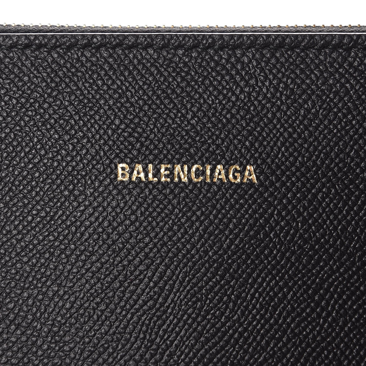 Balenciaga Signature Grained Calfskin Logo M Ville Top Handle Bag Black 7 of 10