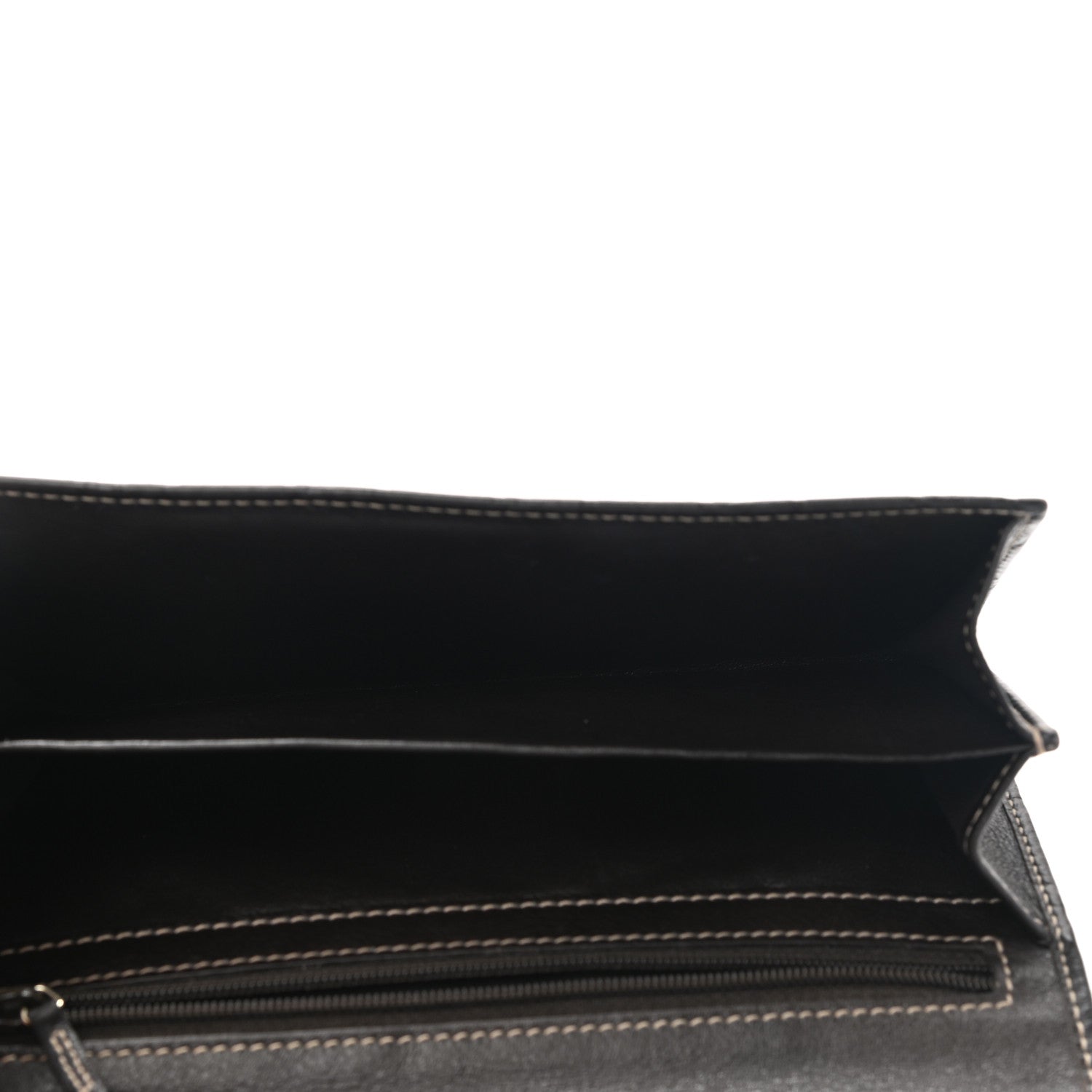 Gucci Guccissima Signature GG Pierce Continental Wallet Chocolate 6 of 11