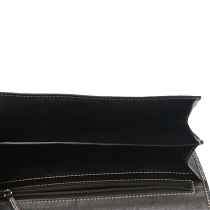 Gucci Guccissima Signature GG Pierce Continental Wallet Chocolate 6 of 11