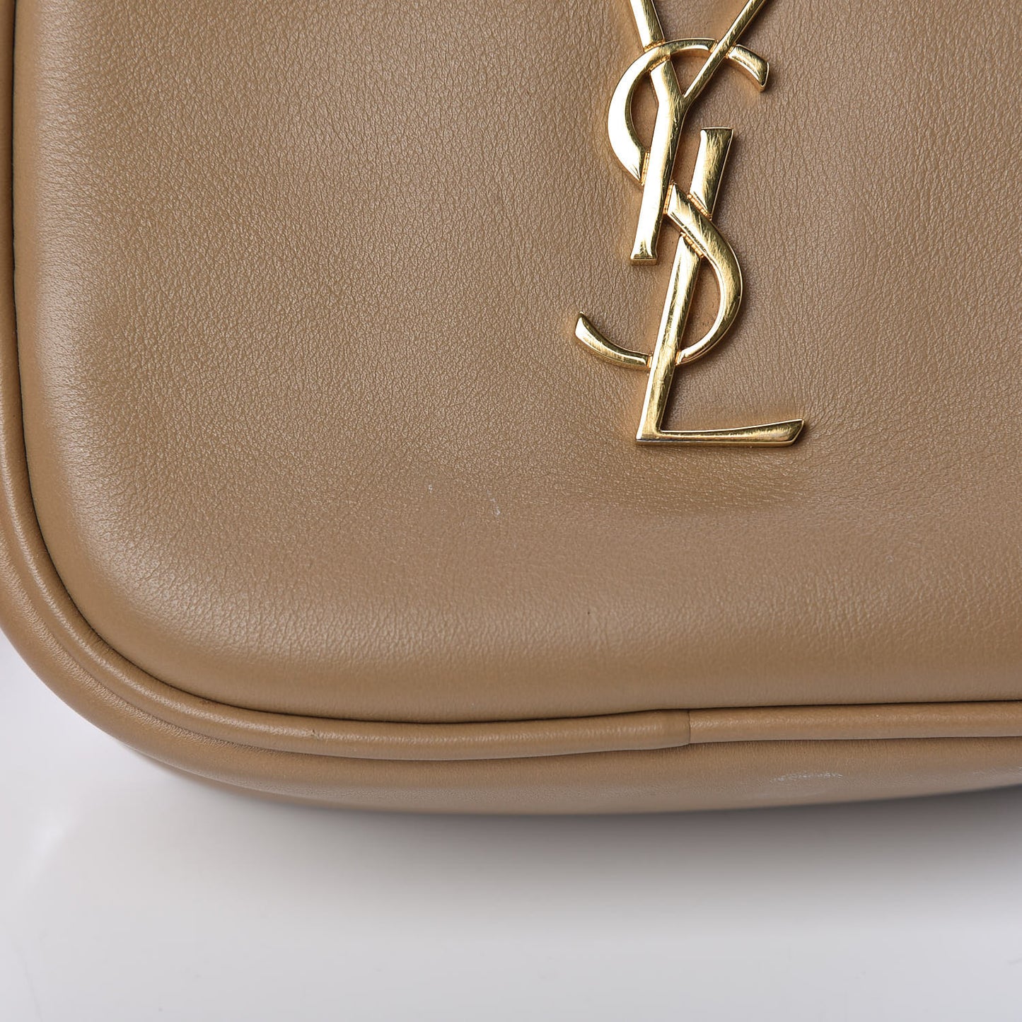 Nappa Monogram Blogger Bag Deep Beige