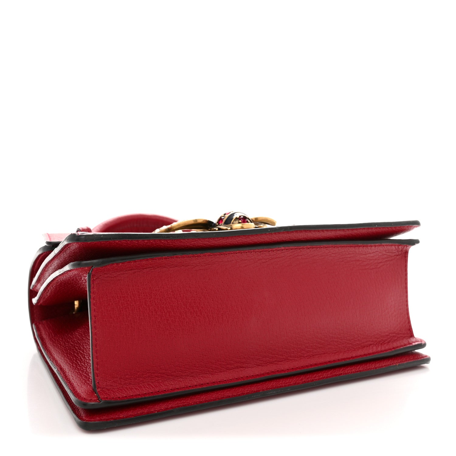 Gucci GG Supreme Monogram Small Queen Margaret Top Handle Bag Red 4 of 12