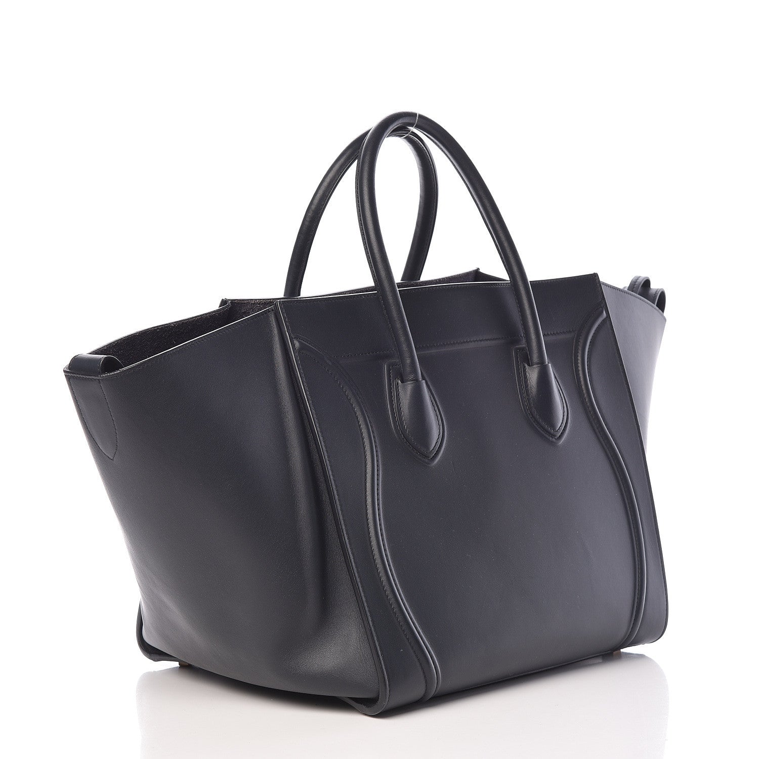 Celine Smooth Calfskin Medium Phantom Luggage Midnight 3 of 11