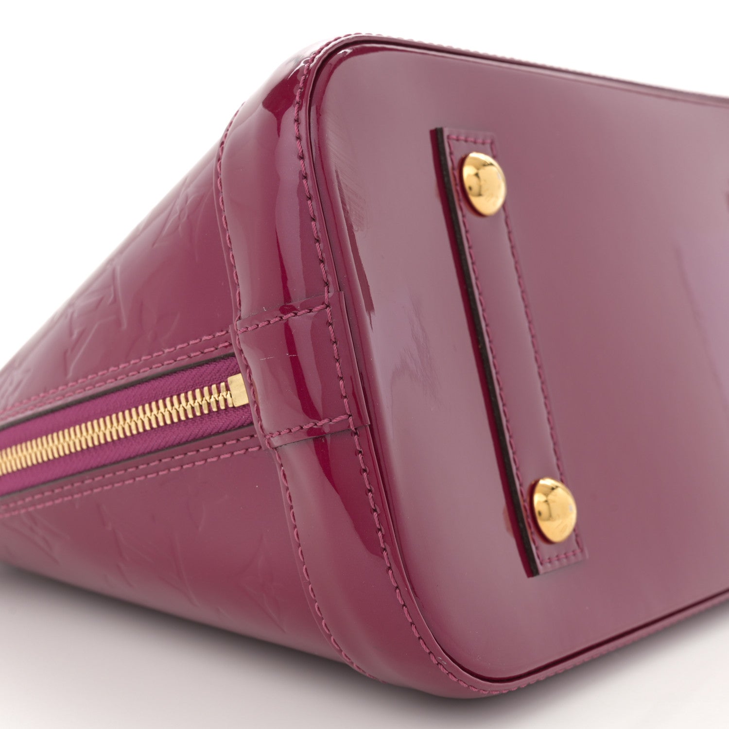 Louis Vuitton Vernis Alma PM Magenta 9 of 13