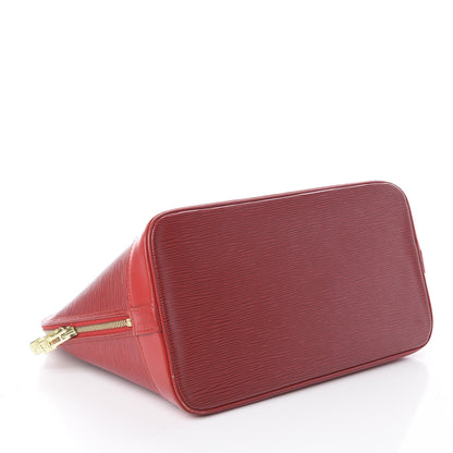 Louis Vuitton Epi Alma PM Castillan Red 3 of 7