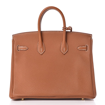 Hermes Togo Birkin 25 Gold 4 of 40