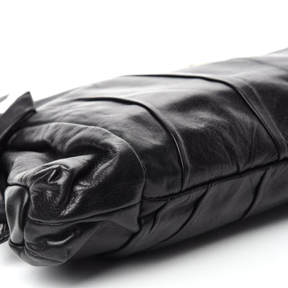 Gucci Calfskin Hysteria Large Clutch Black 6 of 11