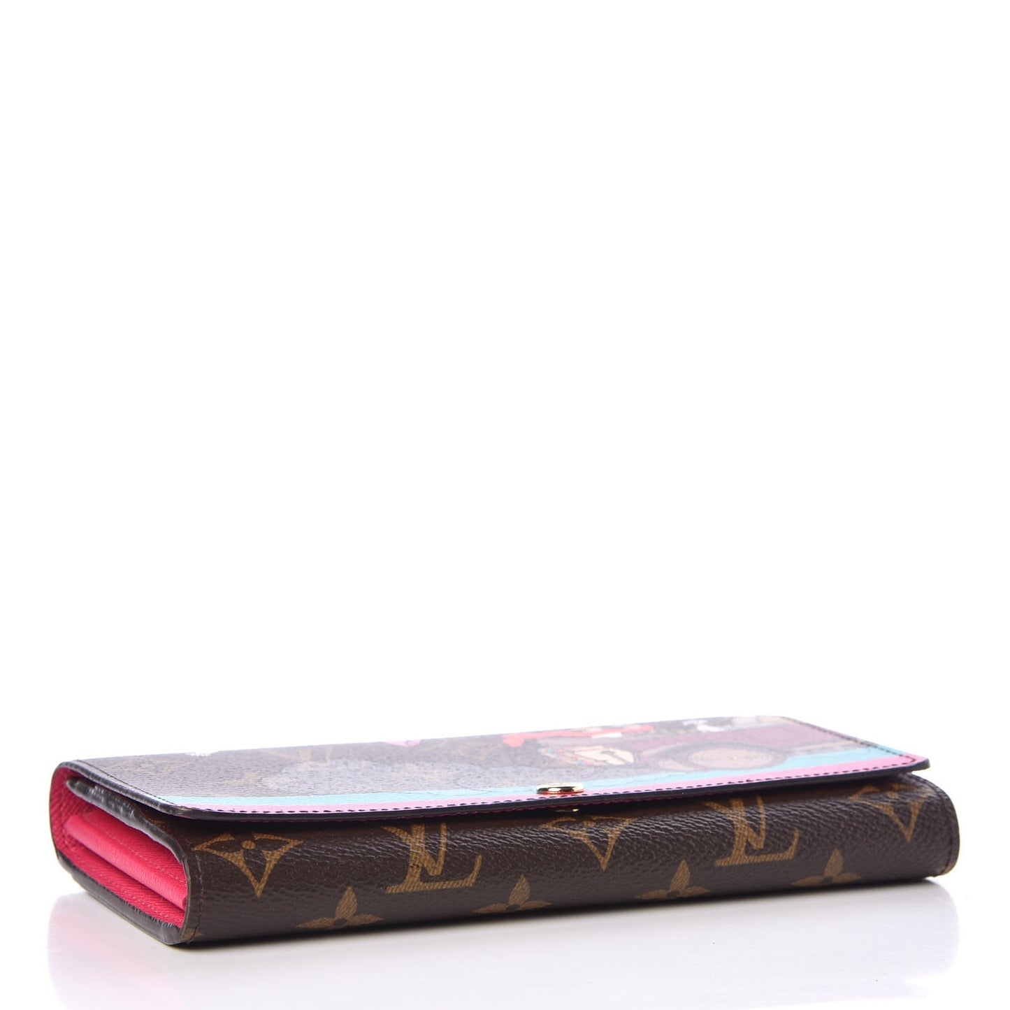 Monogram 2015 Christmas Animation Sarah Wallet Hibiscus