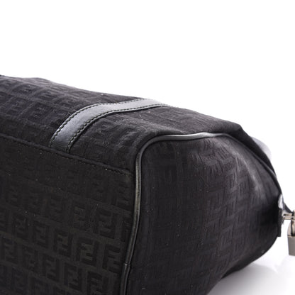 Fendi Zucchino Vitello Small Boston Black 8 of 14
