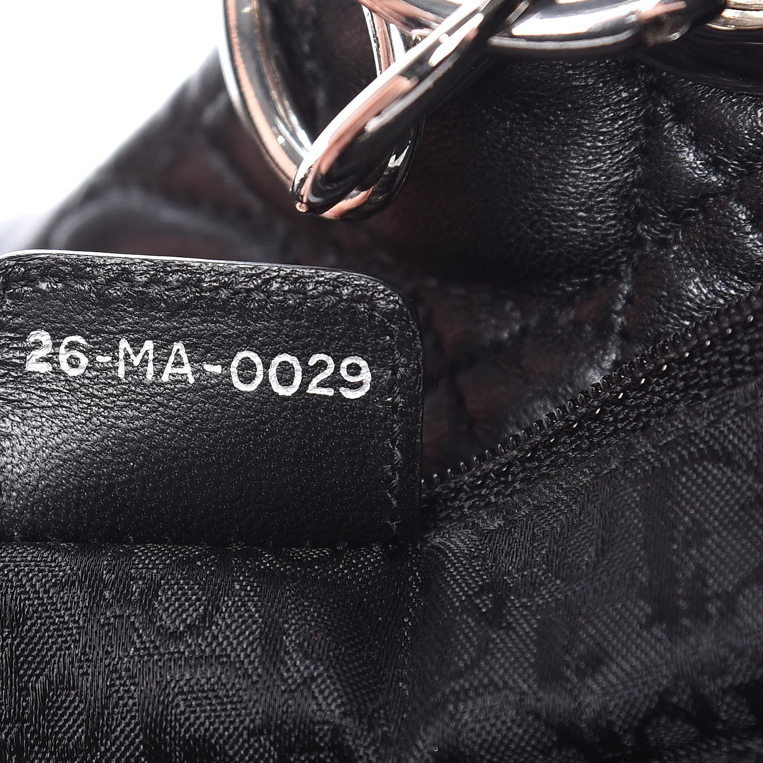 Christian Dior Lambskin Cannage Large Dior Soft Shopping Tote Black 7 of 15