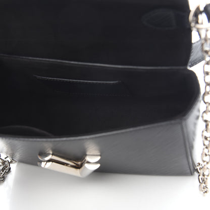 Louis Vuitton Epi Twist Shoulder Bag MM Black 5 of 13