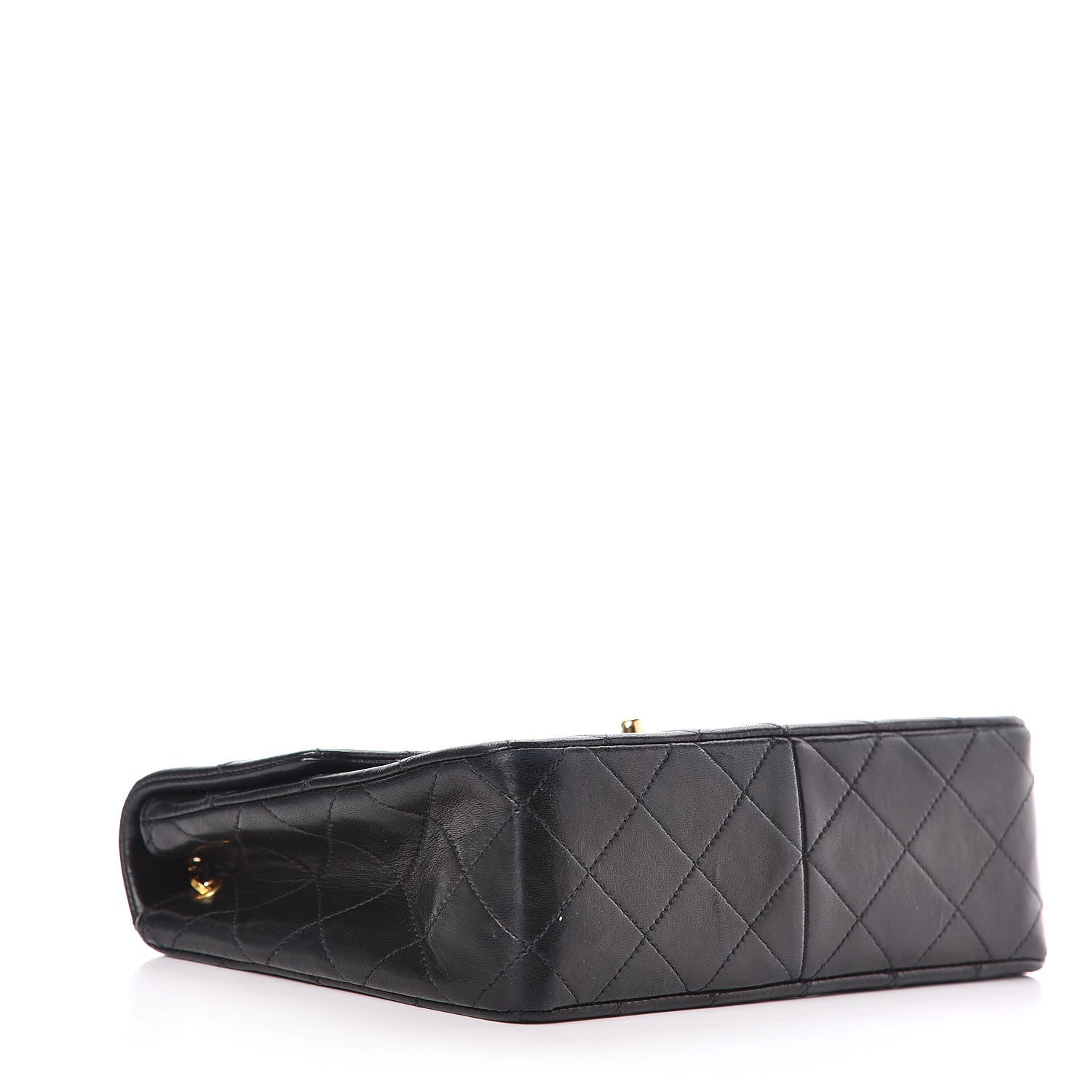 Chanel Lambskin Quilted Mini Square Flap Black 4 of 15