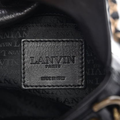 Lanvin Lambskin Happy Mini Pop Crossbody Bag Black 6 of 6