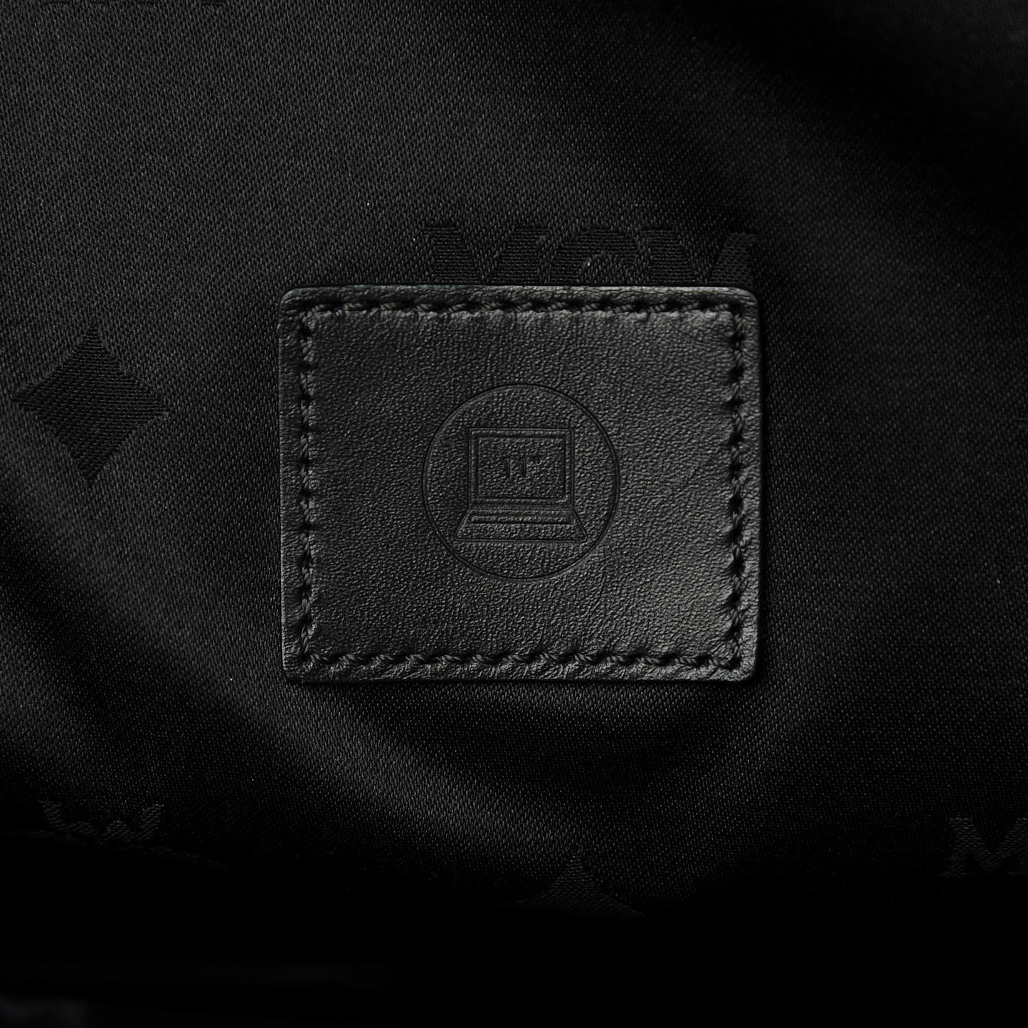 Metallic Visetos Medium Duke Backpack Gold