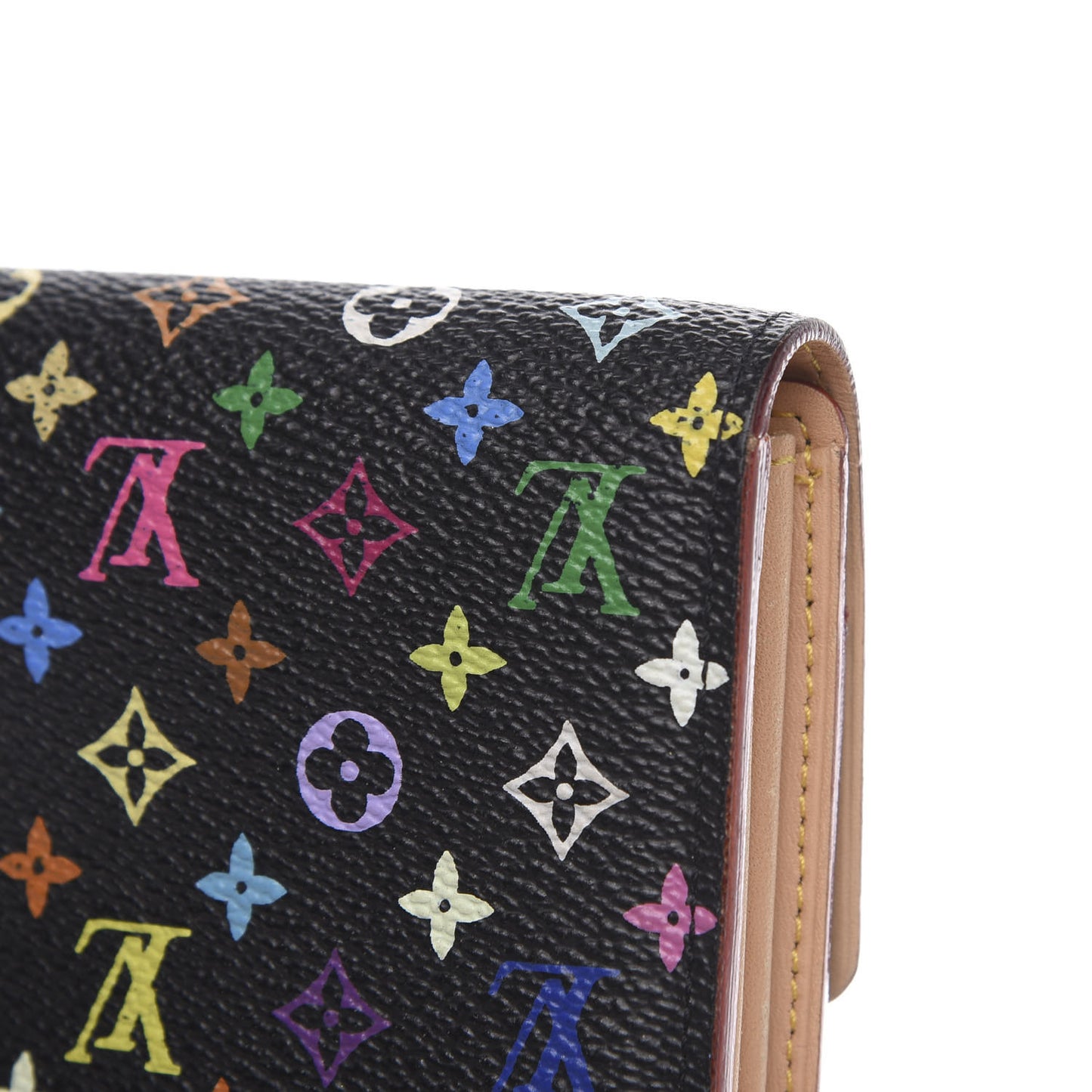 Monogram Multicolor Sarah Wallet Black