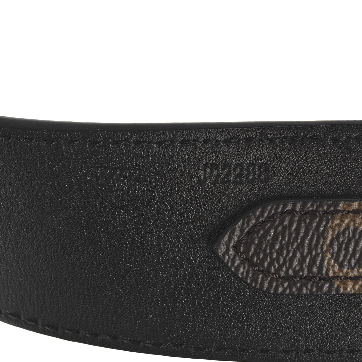 Louis Vuitton Monogram Bandouliere Shoulder Strap Black 5 of 5