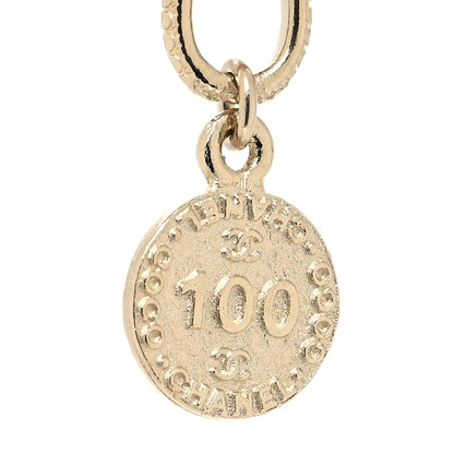 Chanel Pearl CC 100th Anniversary Necklace Light Gold 6 of 6