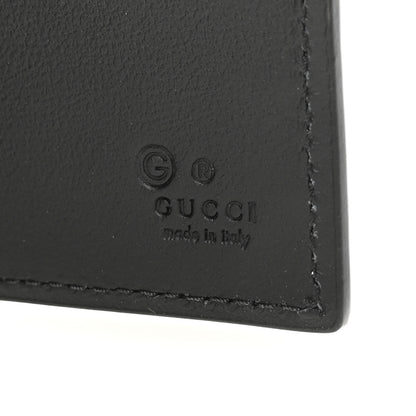 Gucci Micoguccissima Bi-Fold Wallet Black 6 of 7