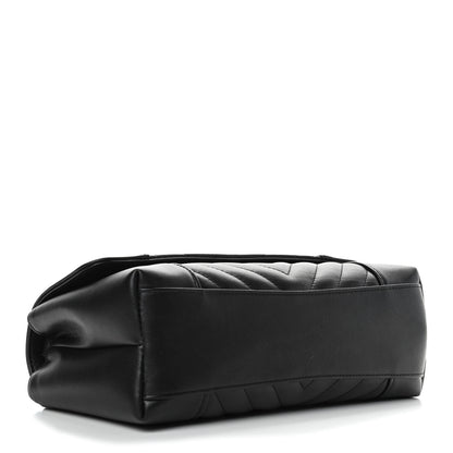 Chanel Calfskin Quilted Medium Daily Chevron Flap Black 3 of 4