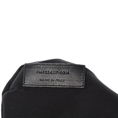 Saint Laurent Smooth Calfskin Matelasse Chevron Monogram Shopping Bag Black 15 of 16