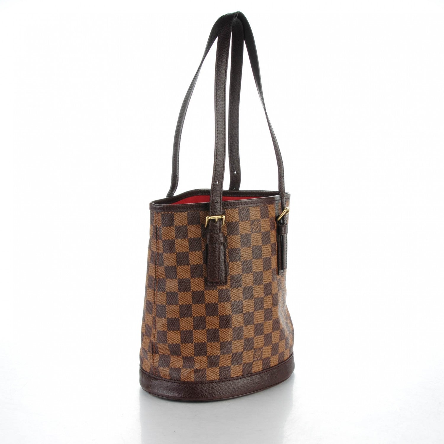 Louis Vuitton Damier Ebene Marais Bucket 23 3 of 7