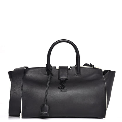 Saint Laurent Calfskin Small Monogram Downtown Cabas Black 1 of 7